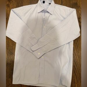 Ragazzo Uomo Boys Light Blue Button Down Shirt Size 14R
